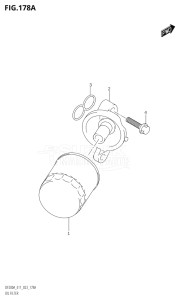 17503Z-040001 (2020) 175hp E01 E03 E40-Gen. Export 1 - USA (DF175AZ  DF175AZ) DF175AZ drawing OIL FILTER