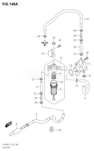 DF115BT From 11506F-340001 (E11 E40)  2023 drawing FUEL PUMP