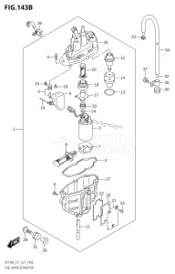 DF115AST From 11504F-140001 (E03)  2021 drawing FUEL VAPOR SEPARATOR (E40)