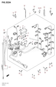 DF300 From 30002F-110001 (E03)  2011 drawing HARNESS