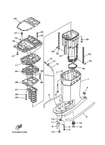 L250AETOX drawing UPPER-CASING