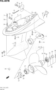 07001F-510001 (2005) 70hp E03-USA (DF70TK5) DF70 drawing GEAR CASE (K1,K2,K3,K4,K5,K6,K7,K8,K9)