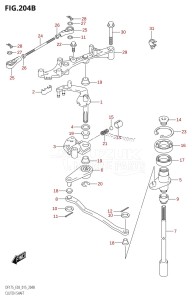 DF150Z From 15002Z-510001 (E03)  2015 drawing CLUTCH SHAFT (DF150TG:E03)