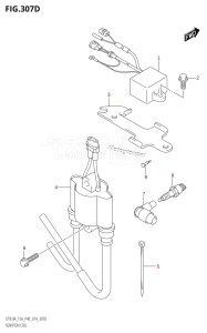 DT9.9A From 00993K-410001 (P36 P40)  2014 drawing IGNITION COIL (DT15A:P40)