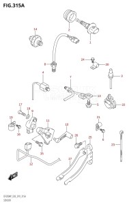 DF150AP From 15003P-910001 (E03)  2019 drawing SENSOR