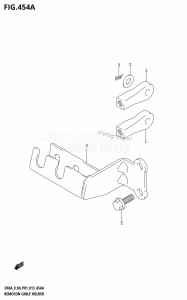 DF9.9A From 00994F-310001 (P01)  2013 drawing REMOCON CABLE HOLDER (DF8AR:P01)