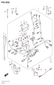 DF175ZG From 17502Z-610001 (E01 E40)  2016 drawing HARNESS (DF175TG:E01)