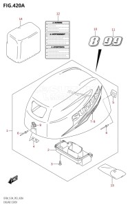 DF8A From 00801F-140001 (E01)  2021 drawing ENGINE COVER