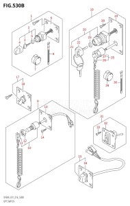 05003F-610001 (2016) 50hp E01-Gen. Export 1 (DF50A  DF50ATH) DF50A drawing OPT:SWITCH (DF40AST:E34)