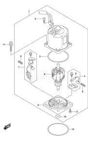 DF 225 drawing PTT Motor