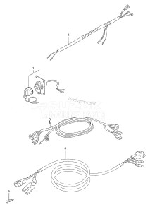 DT50 From 05004-351001 ()  1993 drawing OPT : HARNESS