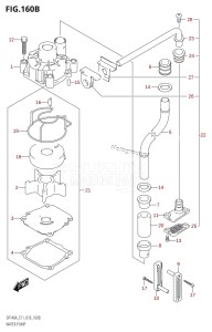 DF140A From 14003F-810001 (E11 E40)  2018 drawing WATER PUMP (E40)