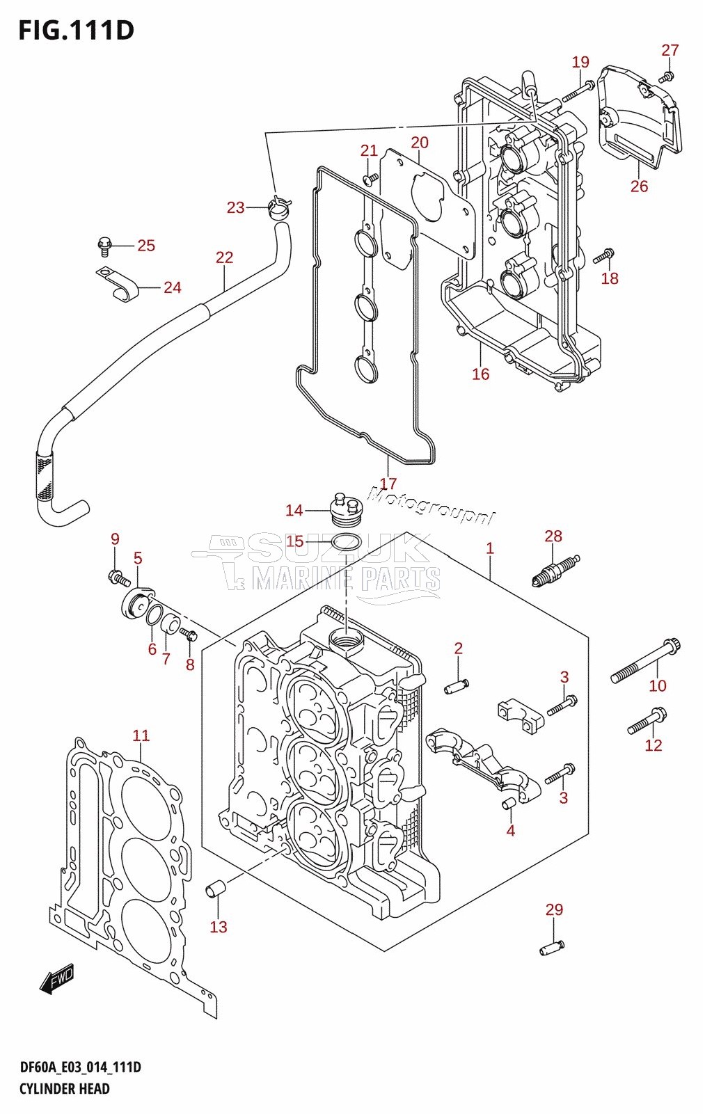 CYLINDER HEAD (DF50AVT)