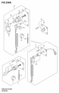 DF20A From 02002F-910001 (P03)  2019 drawing OPT:SWITCH (DF9.9BT,DF20AT)