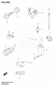 DF25A From 02504F-440001 (P03)  2024 drawing SENSOR /​ SWITCH (DF25ATH,DF30ATH)