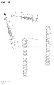 DF140AZ From 14003Z-310001 (E03)  2013 drawing CAMSHAFT