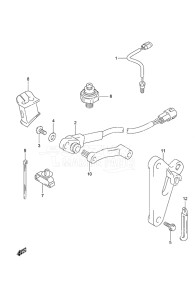 Outboard DF 40A drawing Sensor