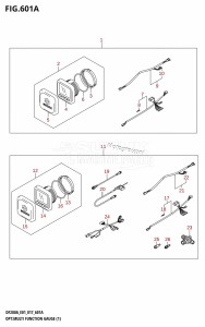 DF200A From 20003F-710001 (E01 E40)  2017 drawing OPT:MULTI FUNCTION GAUGE (1)