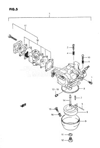 DT8C From 00802-351001 ()  1993 drawing CARBURETOR (DT9.9C)