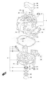 Outboard DF 6A drawing Cylinder Block