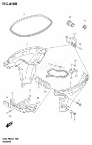 DF9.9B From 00995F-440001 (P03)  2024 drawing SIDE COVER (DF9.9BT,DF20AT)