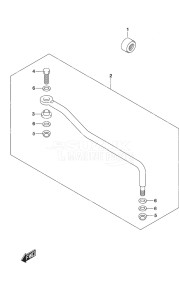 Outboard DF 25A drawing Drag Link