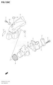 00995F-240001 (2022) 9.9hp E03-USA (DF9.9BTH) DF9.9B drawing INLET MANIFOLD (DF15A:P01)