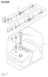 DF60 From 06001F-031001 (E11 E1-)  2013 drawing FUEL TANK