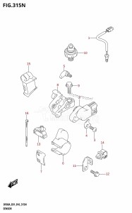 DF50A From 05003F-610001 (E01)  2016 drawing SENSOR (DF50AVT:E01)