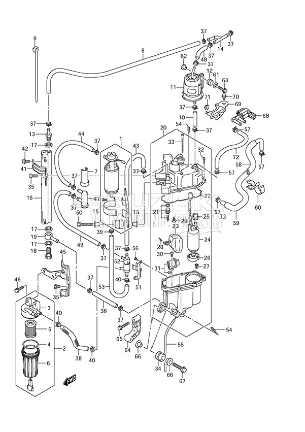 Fuel Pump/Fuel Vapor Separator