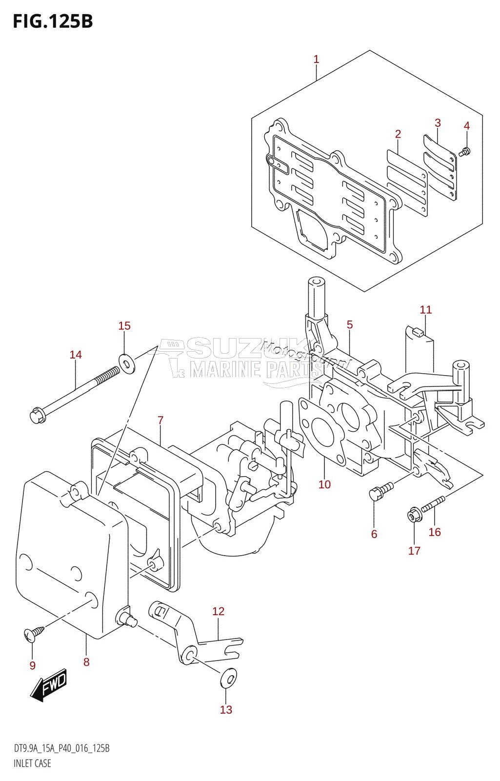 INLET CASE (DT9.9A:P36)