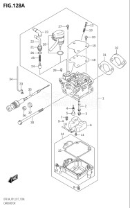 00994F-710001 (2017) 9.9hp P01-Gen. Export 1 (DF9.9A  DF9.9AR) DF9.9A drawing CARBURETOR (DF8A:P01)