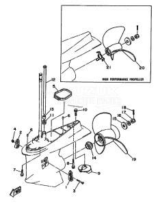 250AET drawing PROPELLER-HOUSING-AND-TRANSMISSION-2