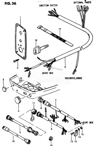 DT25 From 2501-100000 ()  1988 drawing OPT:IGNITION PLATE