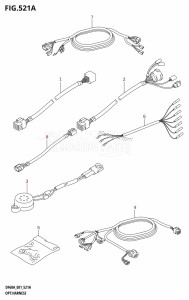 DF60A From 06002F-010001 (E01 E40)  2010 drawing OPT:HARNESS