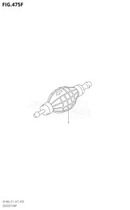 14003Z-710001 (2017) 140hp E11 E40-Gen. Export 1-and 2 (DF140AZ) DF140AZ drawing SQUEEZE PUMP (DF115AST:E03)