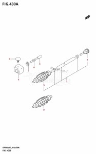 DF50A From 05003F-410001 (E03)  2014 drawing FUEL HOSE