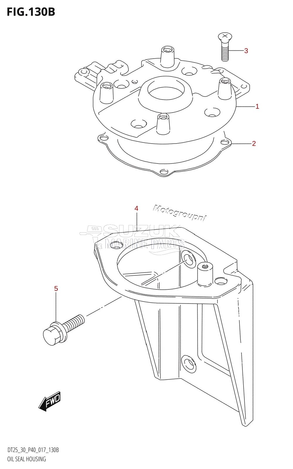 OIL SEAL HOUSING (DT30:P40)