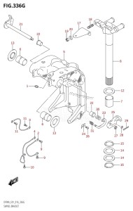 DF70A From 07003F-610001 (E01 E40)  2016 drawing SWIVEL BRACKET (DF90A:E01)