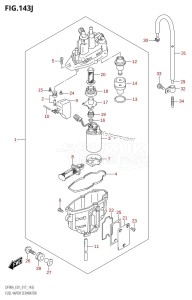 DF70A From 07003F-710001 (E01 E40)  2017 drawing FUEL VAPOR SEPARATOR (DF90ATH:E01)