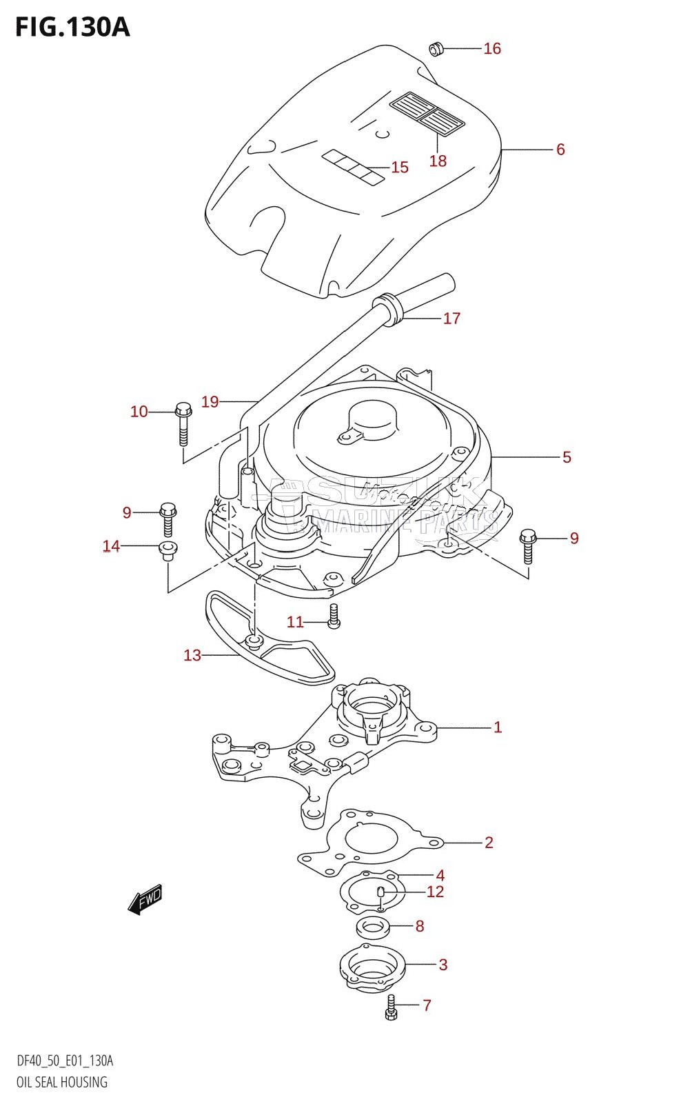 OIL SEAL HOUSING (X,Y)