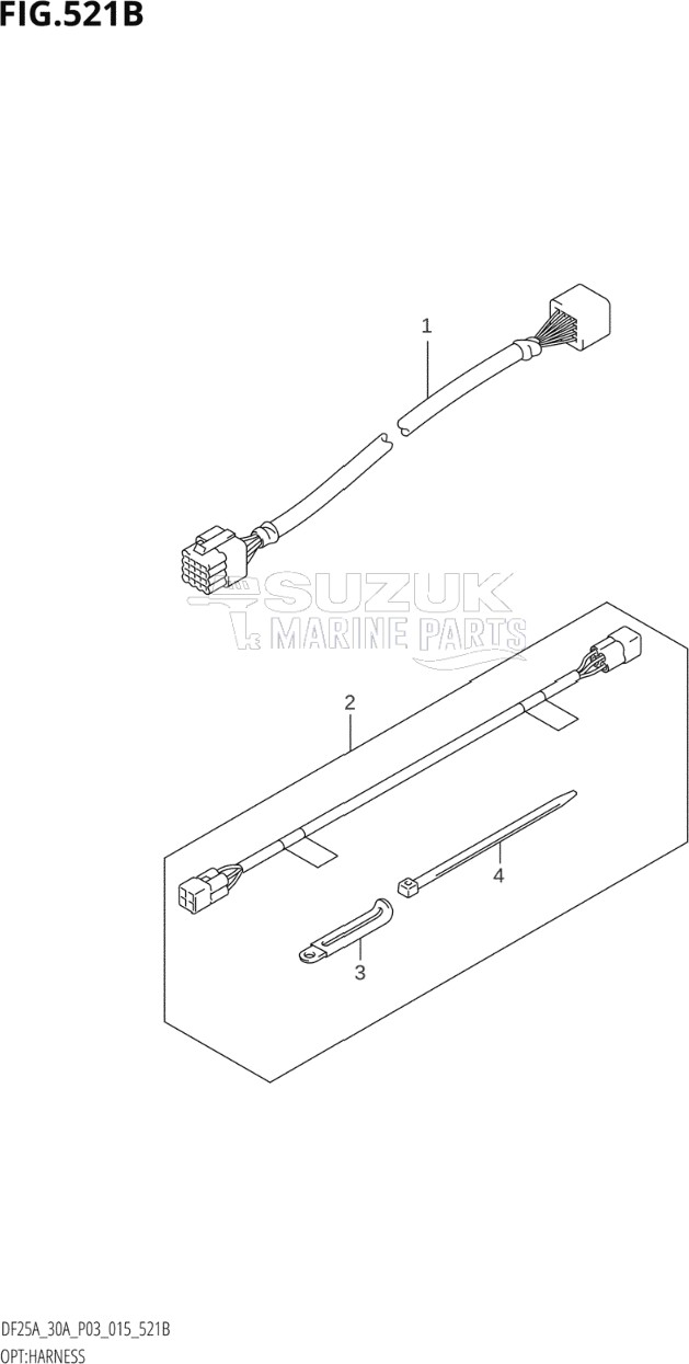 OPT:HARNESS (DF25AT:P03)