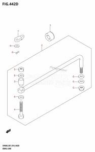 DF50A From 05004F-410001 (E01)  2014 drawing DRAG LINK (DF40AST:E34)