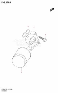 DF200AZ From 20003Z-610001 (E03)  2016 drawing OIL FILTER