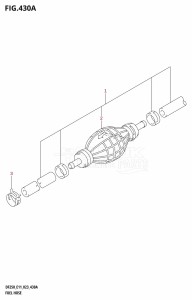 DF200Z From 20002Z-040001 (E01 E40)  2020 drawing FUEL HOSE (E01,E11,E40)