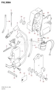 DT40 From 04005K-210001 ()  2012 drawing IGNITION (DT40W:P40)