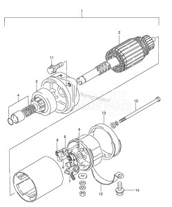 DT40 From 04003K-510001 ()  2005 drawing STARTING MOTOR