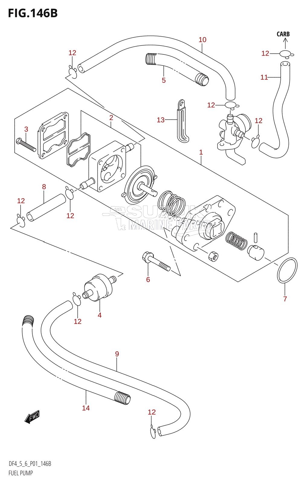 FUEL PUMP (DF4:K4)