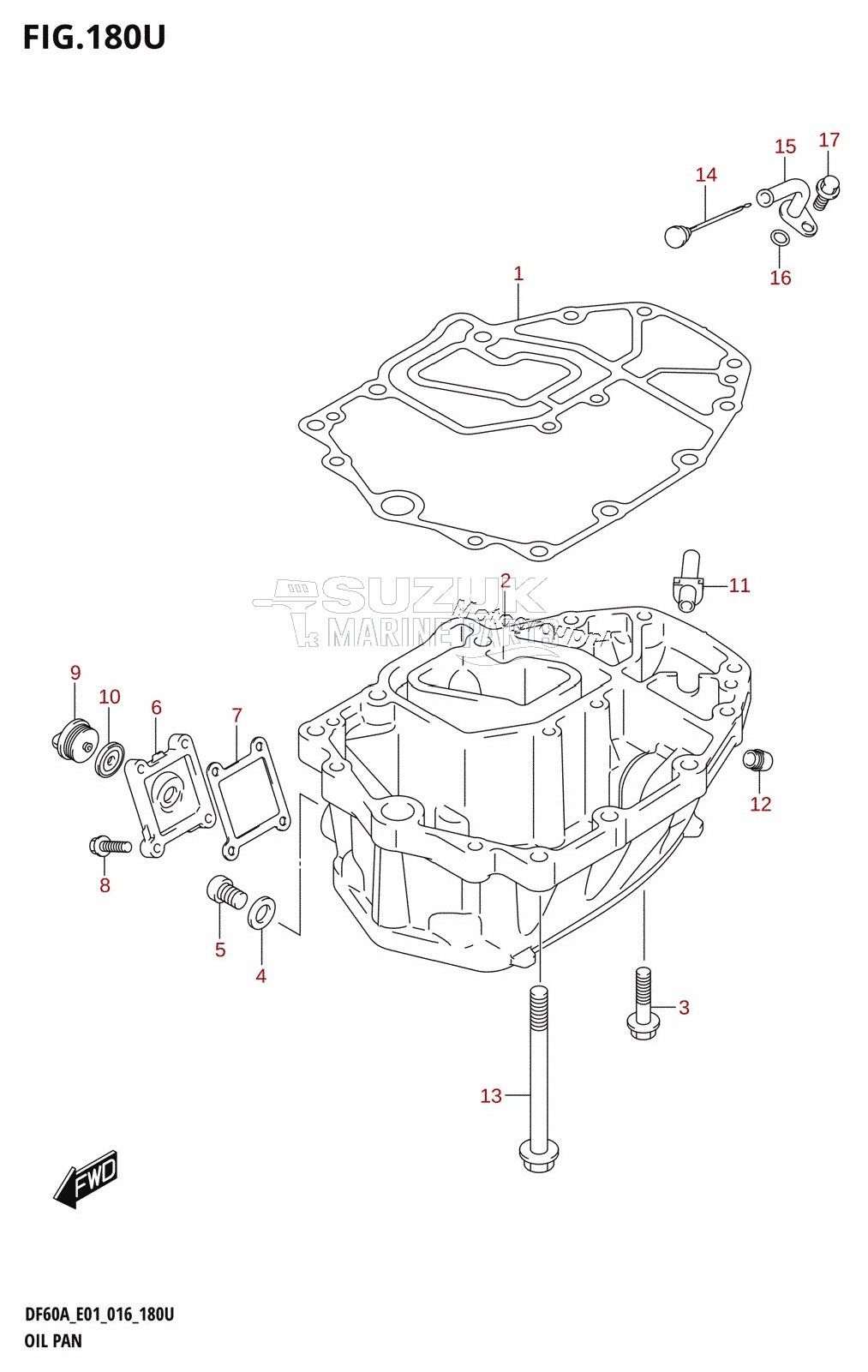 OIL PAN (DF60AVTH:E01)