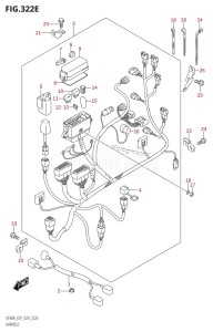 DF50A From 05003F-040001 (E01)  2020 drawing HARNESS (DF60AQH)